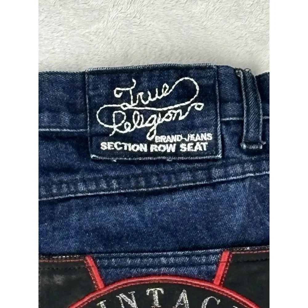 True Religion Jeans Men's 38 Vintage TR Club Mid‎ Rise Jeans (36x33.5 Measured)